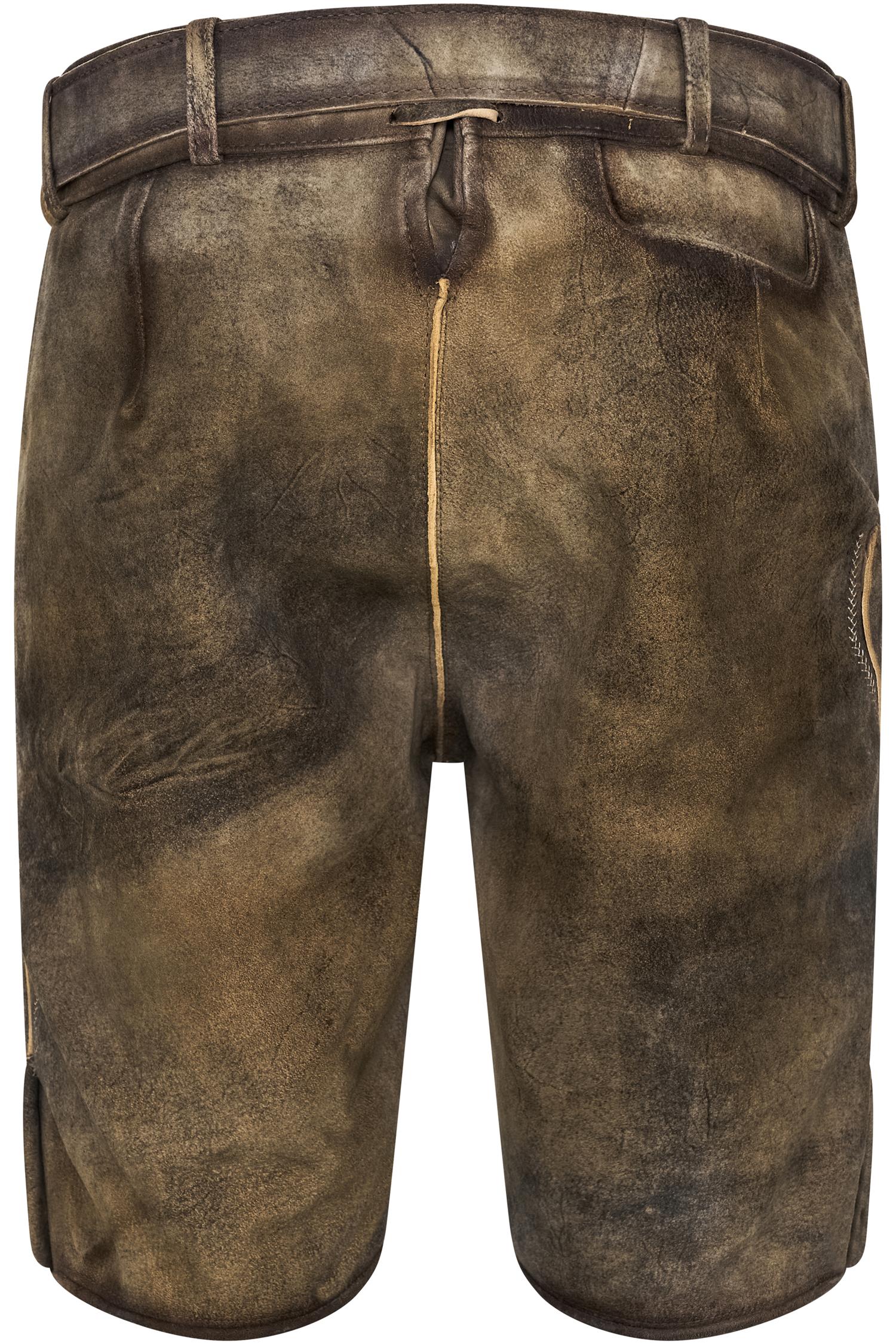 Graue Kiefer Lederhose von Gamsbock